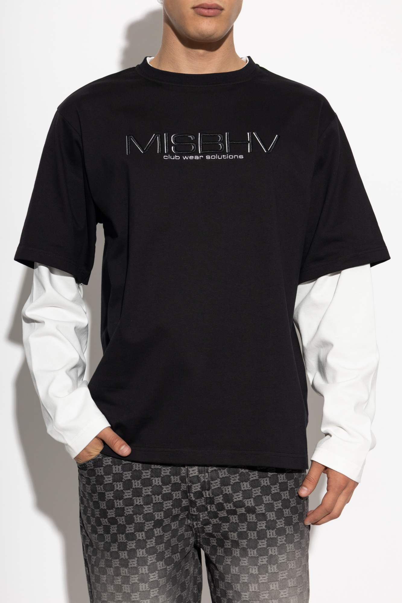 【関税込み】MISBHV ブラック Togetherness Tシャツ MISBHV ミスビヘイブ SS25 CROPPED COMMUNITY T-SHIRT(Exclusive